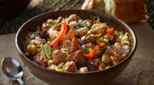 Mediterranean Chicken & Rice Bowl