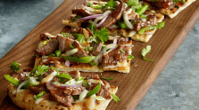 Spicy Asian Beef Pizza
