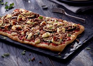 Moroccan Beef Pizza