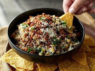Mexican-Style Beef Elote Dip
